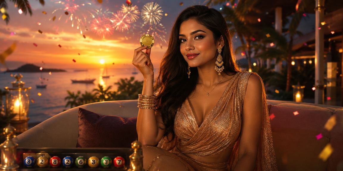 সেন্ট মার্টিনে সমুদ্র সৈকতে লটারি বিজয়ের আনন্দ